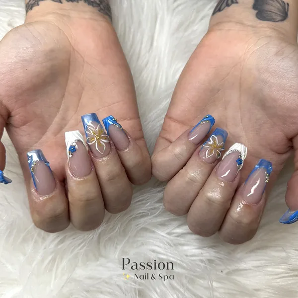 Nail design at Passion Nail Spa