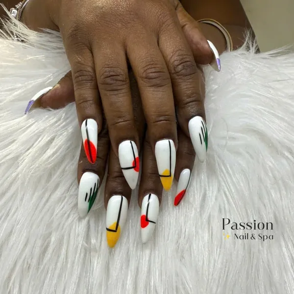 Nail design at Passion Nail Spa