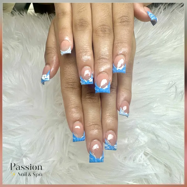 Nail design at Passion Nail Spa
