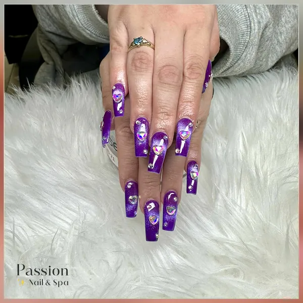 Nail design at Passion Nail Spa